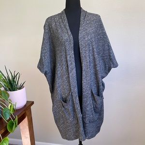 Eileen Fisher gray cardigan, size XS